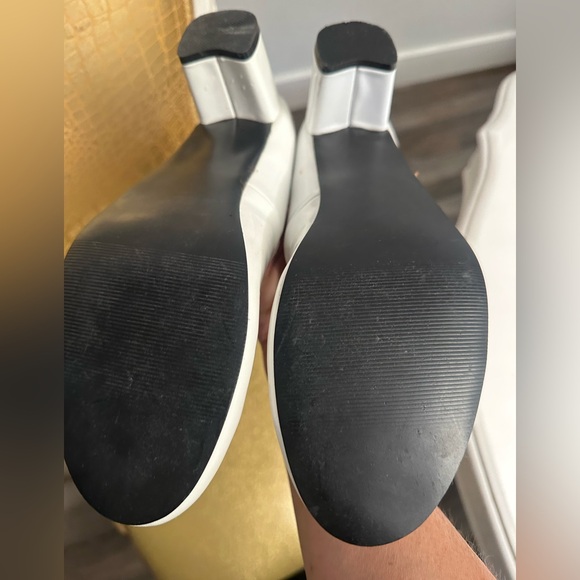 Pleaser White School Girl Mary Janes Costume Heels Drag Queen Crossdresser 9 - Picture 6 of 6